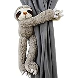 ナマケモノのぬいぐるみ, かわいいトゥルー トゥ ライフ ぬいぐるみ ナマケモノのぬいぐるみ, ナマケモノの人形 ナマケモノのぬいぐるみ 17.72インチ 子供の癒しの人形ギフト 子供の誕生日、クリスマス、ハロウィン