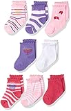 So Dorableベビー8pk Girls Hannukkahソックス、アソートカラー、0 – 6ヶ月