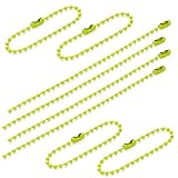 Pstyle. ボールチェーン キーホルダー アクセサリー 2.3mm 100個セット PST-127 (ライトグリーン)
