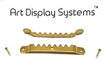 広告Large BP Sawtooth Hanger with Nails – Pro品質 – 100パックbyアート表示システム
