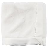 Carters Ivory Blanket Supersoft w/ Matte Satin by Carter's