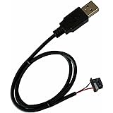 Race WORK 車載Wi-Fi DCT-WR100D用 USB電源ケーブル carrozzeria純正同等部品 (コネクタ) 使用! USBケーブル使用なので車内wifi モバイルバッテリーで駆動できます。 (50cm ブラック)