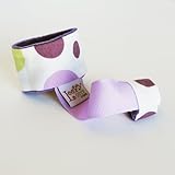 ルーピーギア(Loopy Gear) プレミアム ラトルホルダー purple polka