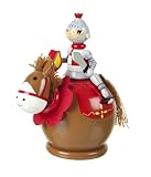 Knight on Horseback木製お金ボックス