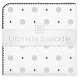 スワドルデザインズ SwaddleDesigns 究極のおくるみ ビッグドットリトルドット 掛布団 敷布団 ブランケット 毛布 SD-404 保温 秋冬 エイデンアンドアネイをお探しの方にも アルティ