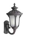 Woodbridge Lighting 61022WL-RTP Westbrook 1-Light Outdoor Wall Sconce, Powder Coat Rust, Medium [並行輸