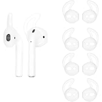 OneCut 5 Pairs Silicone Ear Tips for Apple AirPods/EarPods,Silicone Soft  Covers Anti-Slip Sport Earbud Tips, Anti-Drop Ear Hook Gel Headphones  Earphones Protective Accessories Tips (Clear) : Amazon.com.au: Electronics