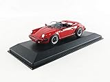 ☆ マキシチャンプス 1/43 ポルシェ 911 スピードスター 1988 レッド