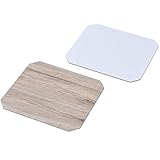 山善(YAMAZEN) メタルラックパーツ ホワイトウォッシュ/ホワイト 43×37×0.5cm