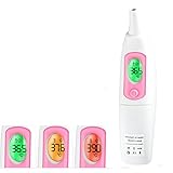 Coocheer 耳式体温計 赤外線体温計 デジタル ベビー 幼児 赤ちゃん 成人用 たいおんけい　熱 風邪 耳式 額式 おでこ 発熱 スピード 検温 測定 簡単 軽量 人気 高品質 便利 多機能