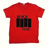 BLACK FLAG - BARS & LOGO RED TODDLER / ブラック・フラッグ　オフィシャル　バンドTシャツ　トドラー　ベビー服　子供服 2歳児用