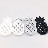 Mamimami Home　色鮮やか　材質が安全のシリコーン　噛がため　パイナップル　8.5*4.5cm おしゃれ　ペンダント　赤ちゃんの玩具　カミカミ　おしゃぶり　DIY 幼児 噛のネックレス　4色