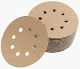 Mirka 23-615-180 5" 8-Hole 180 Grit Dustless Hook & Loop Sanding Discs - 50 Pack [並行輸入品]