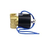 DC 24V 電磁弁 水空気のため 圧縮空気用 1/4インチ