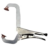 Grip-On 244-230 16-Inch Aluminum Alloy Stepped C-Clamp Locking Pliers [並行輸入品]