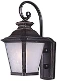 Maxim Lighting 1125FSBZ Knoxville 1-LT Medium Outdoor Lantern, Bronze [並行輸入品]