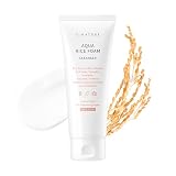【S.NATURE/エスネイチャー】AQUA RICE FOAM CLEANSERアクアライスクレンジングフォーム 弱酸性 160ml/保湿ケア/お米のとぎ汁からつくった洗顔料/コメエキス418,000ppm(41.8%)含有/老廃物を吸着/肌を鎮静/弱酸性洗顔料/つっぱり感ゼロ/洗顔後もうるおい続く/EWGグリーン等級/低刺激化粧品テスト/敏感肌でも使えるクレンジングフォーム