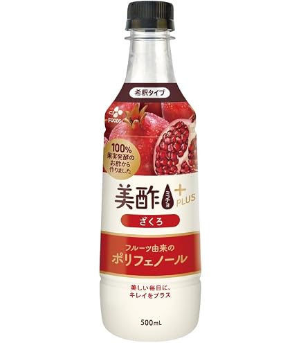 美酢＋ ざくろ 希釈タイプ★ミチョ PLUS★500ml×22本 美酢プラス Amazon.co.jp: 美酢プラス ミチョ ざくろ 500mL 3本 セット : 食品