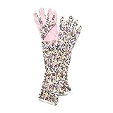 ガーデングローブ ロング ネイビーフラワー