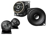 Pioneer スピーカー TS-F1040S-2 10cm カスタムフィット セパレート 2ウェイ ハイレゾ対応 カロッツェリア