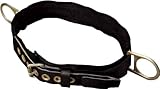 Miller by Honeywell 3NA/XXXLBK Single D-Ring Safety Body Belt with 1-3/4-Inch Webbing and 3-Inch Bac