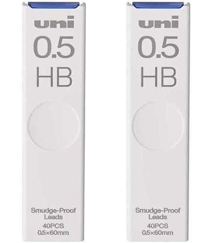 uni 0.5 B 芯 40本入り Amazon.co.jp: 三菱鉛筆 シャープ替芯 0.5mm HB【まとめ買い3個セット
