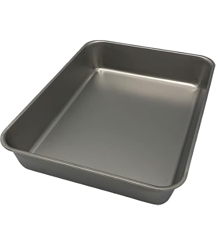 Amazon｜AG 18-8ステンレス 角バット 476x332xH82mm 6枚取｜バット