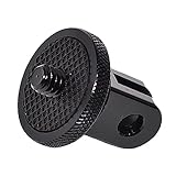 GLIDER GoPro 用 アクセサリー 三脚用 1/4インチネジ付き アダプター アルミ製 三脚ネジアダプター ビデオ カメラ 1/4スレッド ハウジング AM_GLD9993GP60Bx