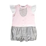 ホッペッタ Hoppetta 女の子ショートオール ピンク 80cm 58454