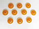 フェルト バフ 外径 100 mm 内径 16 mm ディスク グラインダー 研磨 鏡面 加工 （ 日曜 大工 メンテナンス に どうぞ ） (( 10 個 セット ))