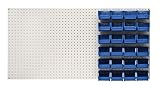 Quantumストレージシステムq-pegボードBinキット5 " L x 4 – 1 / 8 " W x 3 " H – パックof 24 ブルー PB-C-QUS200-BL