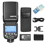 【Godox正規代理店】Godox V860III-S カメラフラッシュ TTL 2.4G GN60 5300K Speedlite HSS 1 / 8000s 高速同期 ストロボ スピードライト 2600mAhリチウム電池付き 10スピードモデリングライト付き Sony DSLR A7RllI A7Rll A7R A58 A99 A6300 に対応 (V860IIIS)