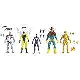 Marvel Legendsシリーズ スパイダーマン マルチパック 6インチスケール コレクタブルアクションフィギュア 14個のアクセサリー付き 対象年齢4歳以上