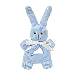 Estella Baby Rattle Toy, Round Bunny, Blue by Estella
