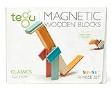 Tegu (テグ) マグネット木製ブロックセット 14ピース 14P-SNS-508T