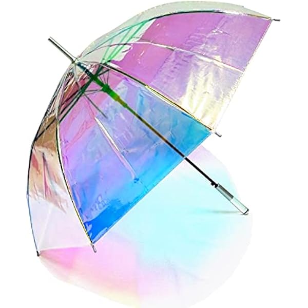 Amazon | [スーツケースカンパニー]オーロラ ビニール傘 雨傘 長傘
