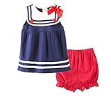 ベビキャレット ベビー服 女の子 80 cm 夏 ワンピース チュニック ノースリーブ の ワンピース と かぼちゃパンツ の上下２点セット [並行輸入品]