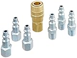 Milton S-212 1/4" NPT M Style Coupler and Plug Kit - 7 Piece [並行輸入品]