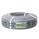 矢崎 VVFケーブル (EEF/F2.0mm*3CｰGライン)