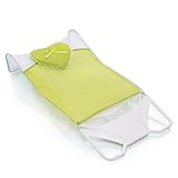 バスチェア/ベビースリップシャワースタンド/新生児バスネットバッグ/バスベッド/青/黄/パウダー/緑 (色 : Green)