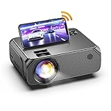 WiFi小型ホームプロジェクター 7500L高輝度1080PフルHD対応 ポータブルプロジェクター 200''大画面 梯形校正 ホームシアタ
