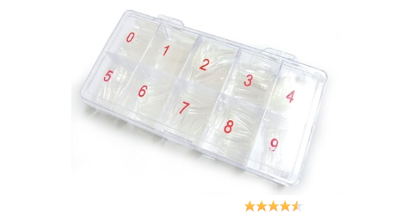 Amazon ネイルチップ500枚入り クリアカラー びゅうｍｅ ネイルチップ 通販