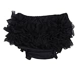 (スマイル ワキキ)Smile YKK 赤ちゃん ベビーパンツ 女の子 下着 肌着 柔らかく レース インナーウェア ショーツ パンツ ブリーフ 快適 ブラックL