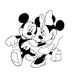 [GREDINO] ステッカー ミッキーマウス 防水 シール 車のステッカー ミッキー スーツケース ノートパソコン バイク ヘルメット など適用