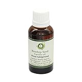 ローズヒップシードオイル| Rosehip Oil | Rosa Rubiginosa |顔用|肌用|ボディ用| 100％ピュアナチュラル|コールドPressed | Rosehip Seed Oil | 50ml | 1.69oz By R V Essential