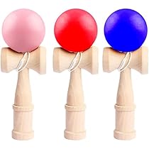 Amazon | 標準型けん玉 3点セット 木製 剣玉 けん玉 ボール 伝統的