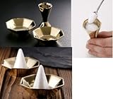 福招き金の盛塩皿セット(2枚組・塩カップ付)素焼きと違い割れにくく汚れのしみがつきません