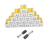 電動ハンマードリルモータ用DealMux 20ペア5x7x1??2x30mmカーボンブラシパワーツール