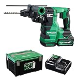 【Amazon.co.jp限定】HiKOKI(ハイコーキ) 36V 充電式 ロータリハンマドリル DH3628DA SDSプラスシャンク 蓄電池1個・充電器・ケース付 DH3628DA(XPZ)