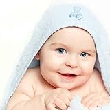 Hooded Baby Bath Towel. Silky bamboo fabric. Perfect Shower Gift!, Naturally Antibacterial, Hypoalle